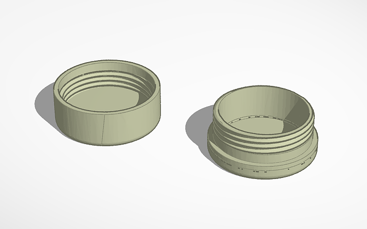 Small jar with lid by Pepper's 3D Printing | Download free STL model ...