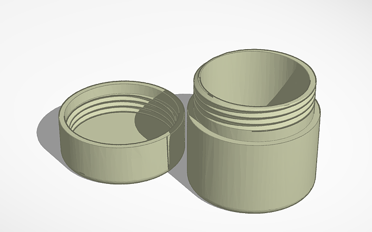 Large jar with lid by Pepper's 3D Printing | Download free STL model ...