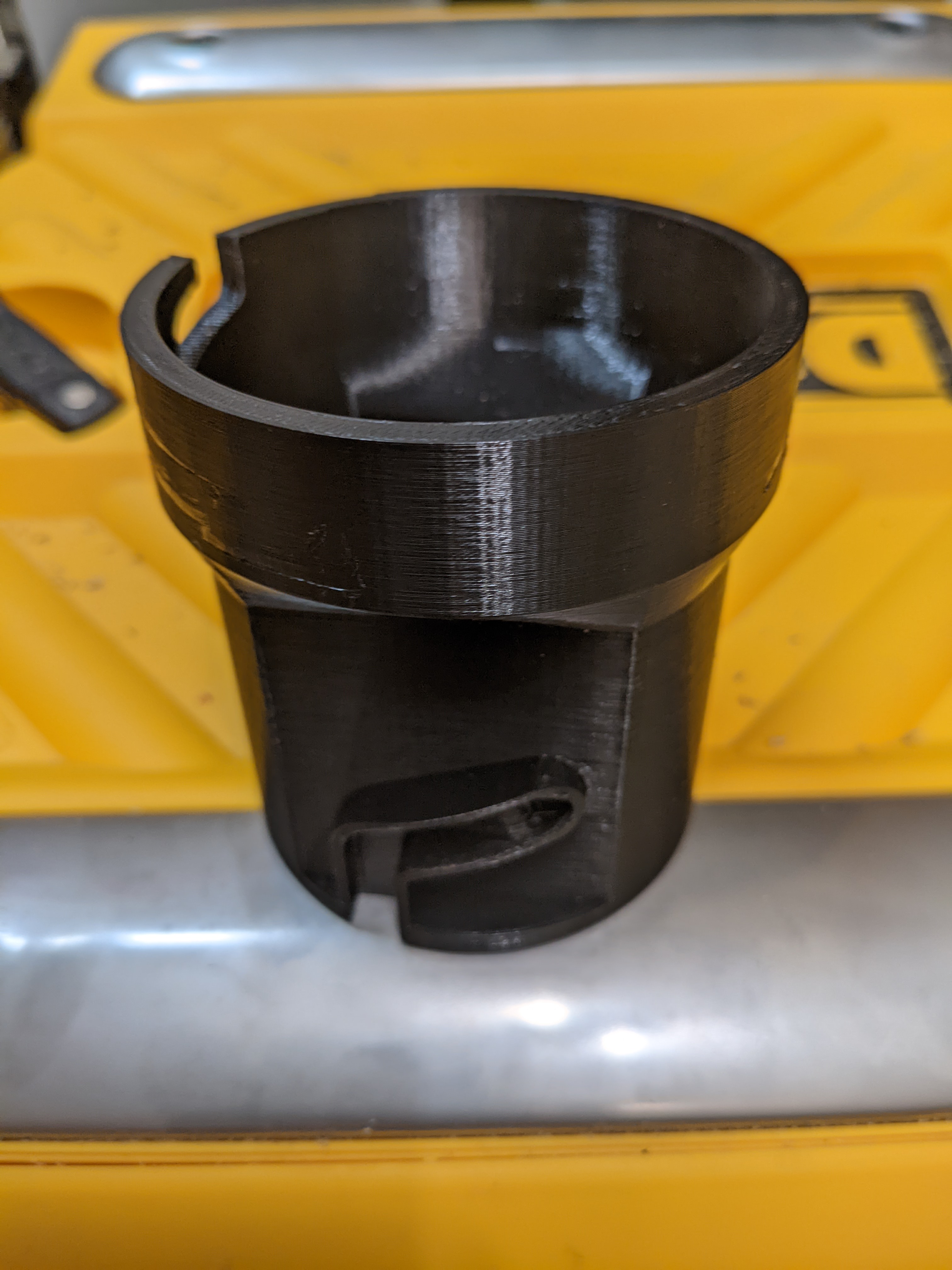 Dewalt 735 to trashcan attachement