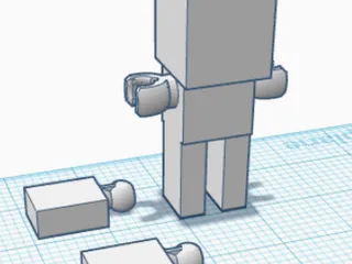 Minecraft figure by brightideas99 | Download free STL model ...