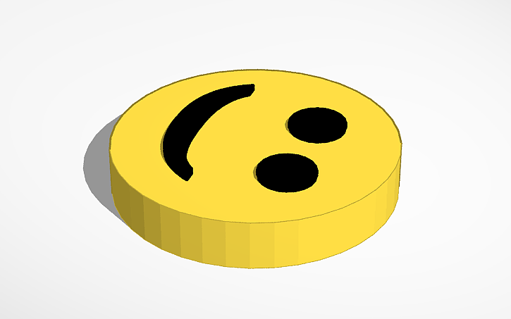 Medium Smile Emoji by Sebastian Mariani | Download free STL model ...