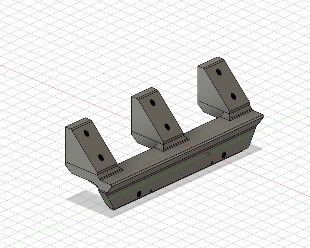 CoPrint CX-1 Extruder braket for Ender 3 V3 Plus with LED bar - Quick swap version — miniatura 10