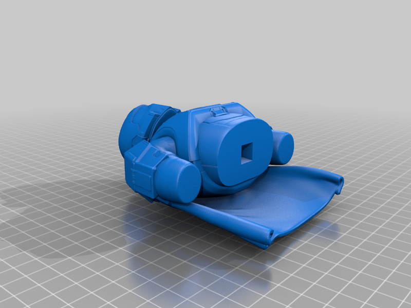 Miniatura 6 do modelo 3D Helldivers 2-Fanart bust