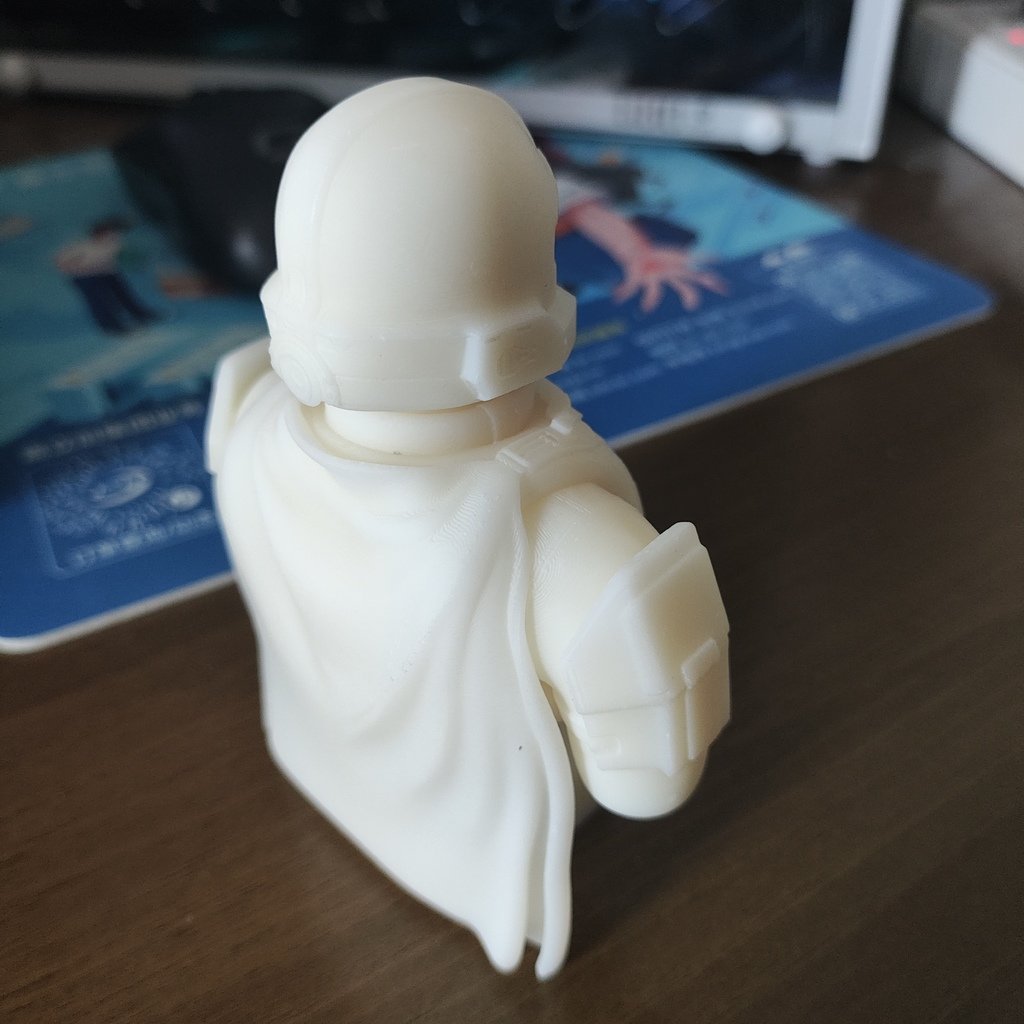 Miniatura 9 do modelo 3D Helldivers 2-Fanart bust