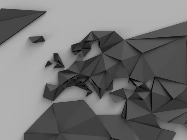 Low Poly Europe - with Denmark