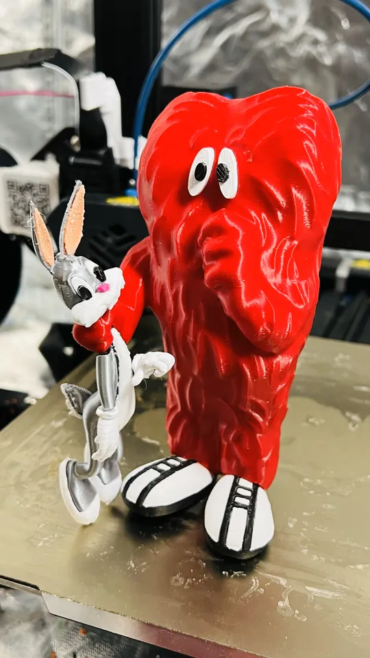 Bugs Bunny goes with my Gossamer by Arpboy Download free STL
