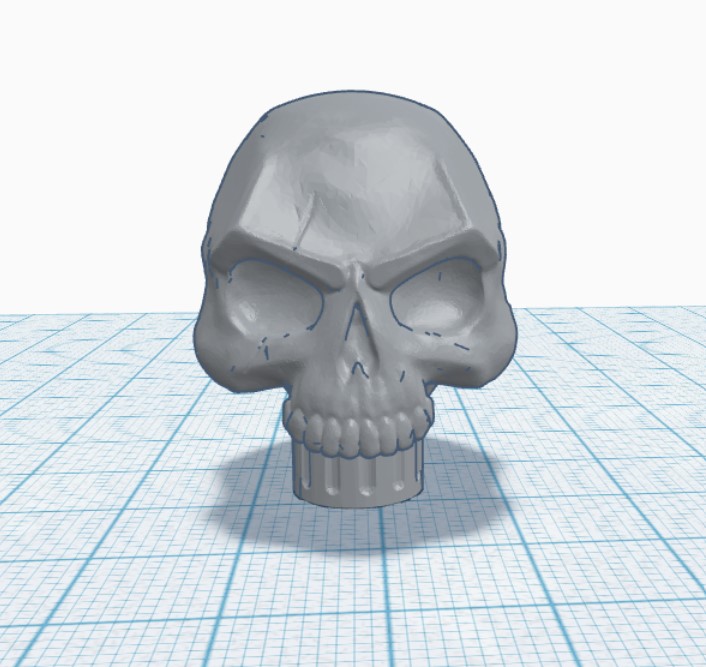Skull Valve Cap for motorbike, car, bike and other