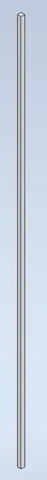 Calibration rod/rectangular prism