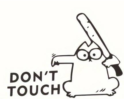Don't Touch Cat