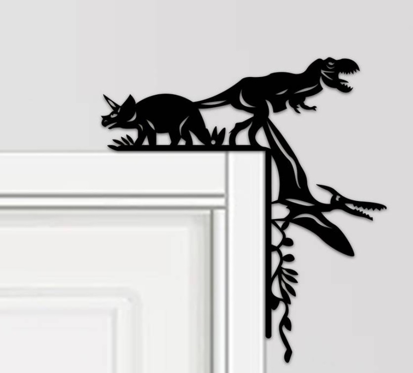 Dinosaur Boar Decorative Wall Door Corner Decoration