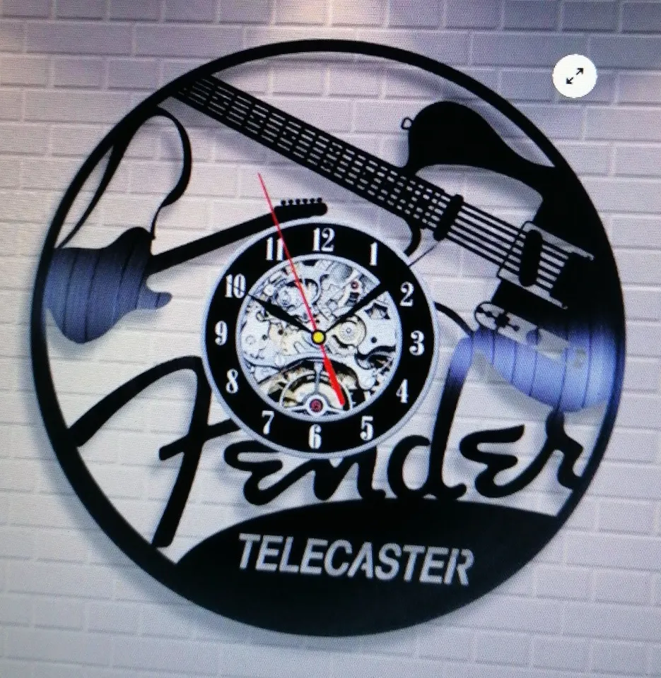Fender Telecaster Clock  - take a look to my other creations and plce like them.