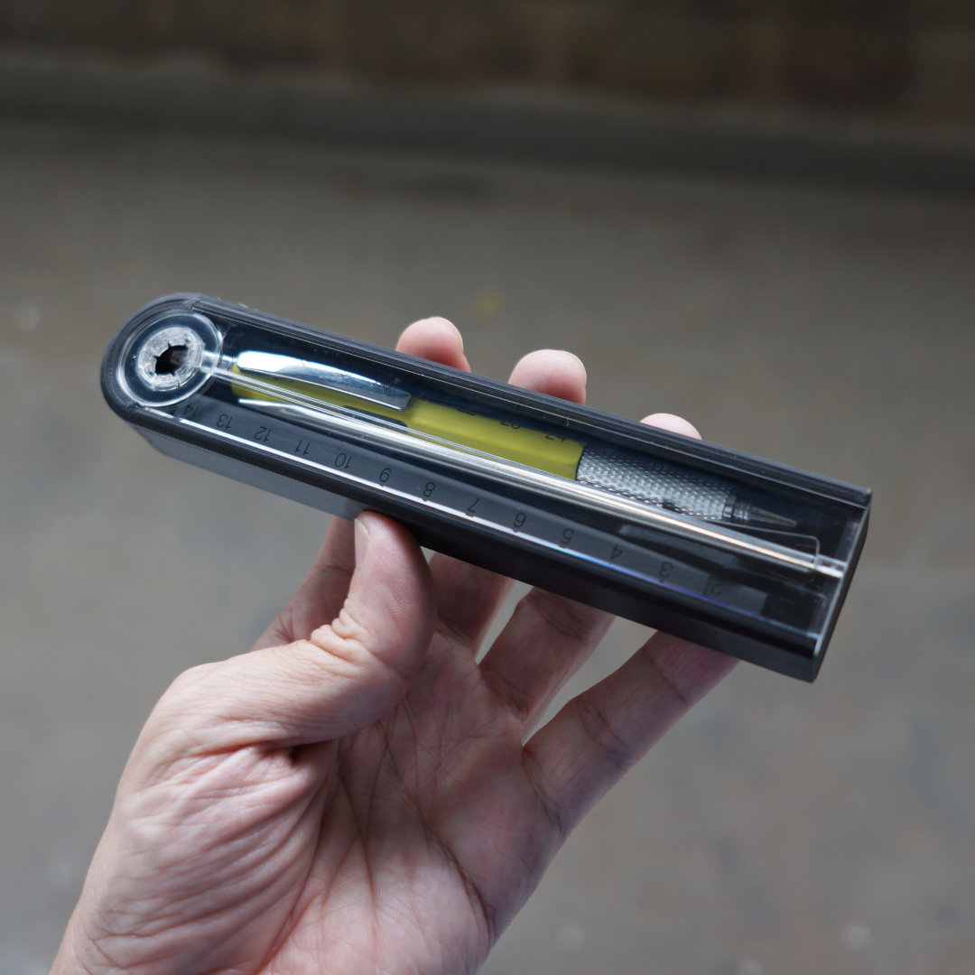 Muji Hack - Double Ruler Pen Case