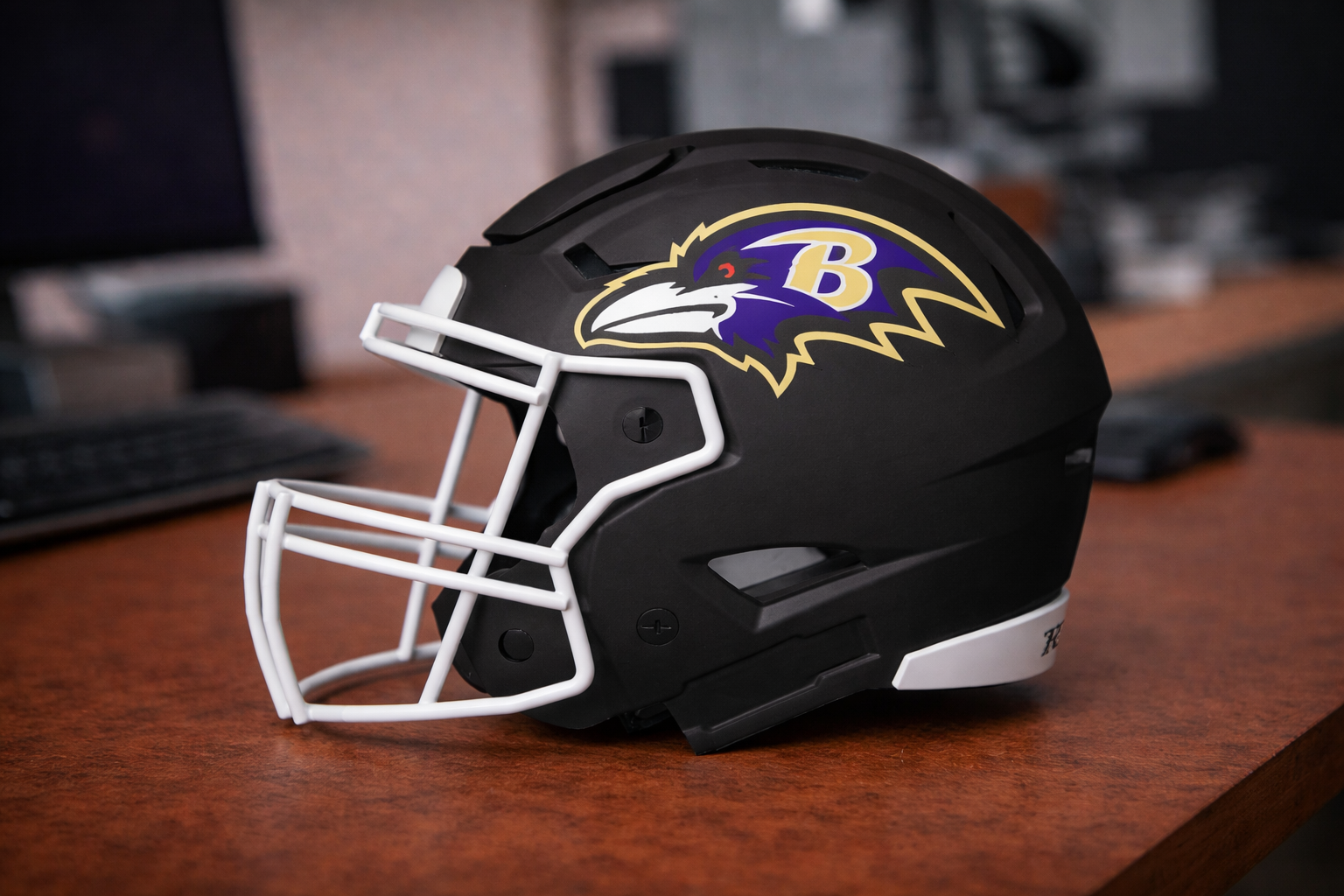 Baltimore Ravens Football Helmet