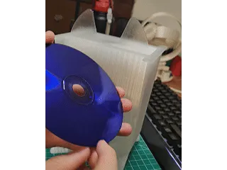 20 Discs Scrolling Y2K Desktop CD/DVD Media Library