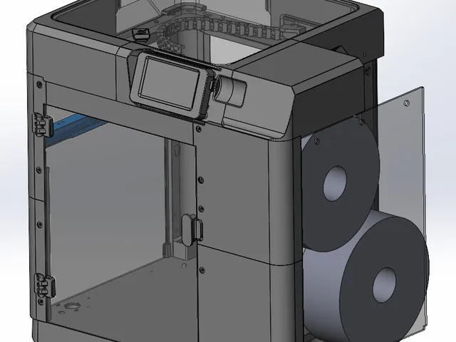 FLASHFORGE ADVENTURER 5M + spool storage need remix OLD VERSION