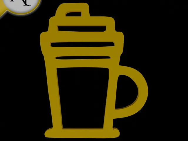 Simple Coffee Cup Symbol - 2D Art
