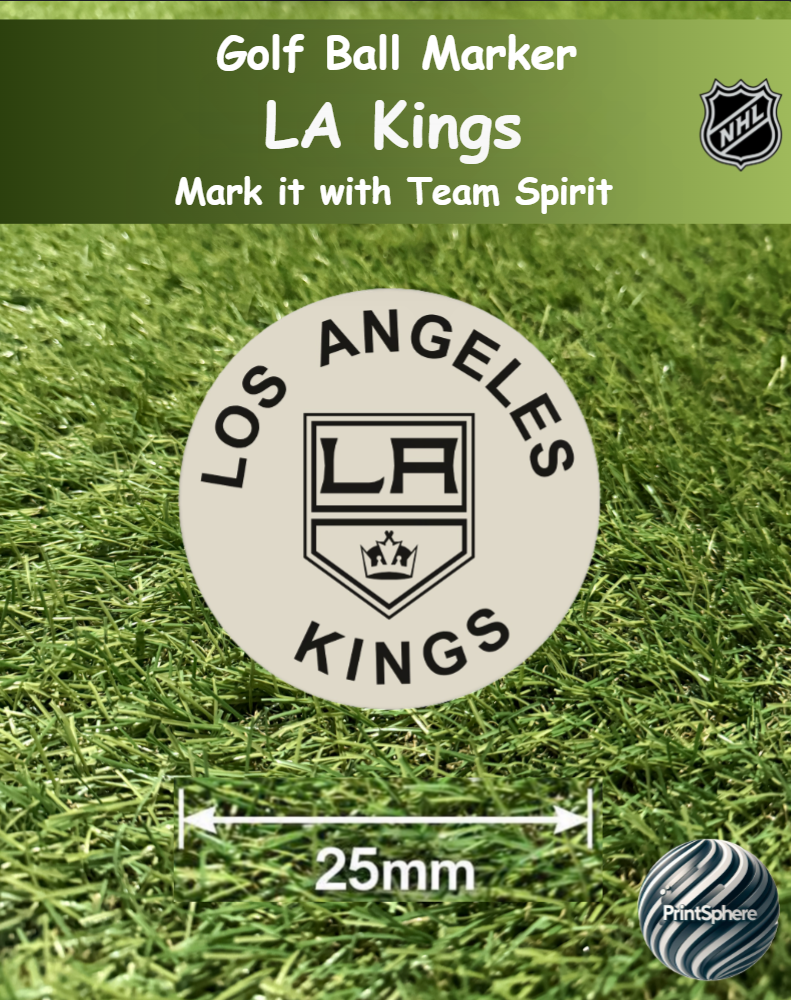 Golf - Golf Ball Marker - NHL - Pacific - LA Kings