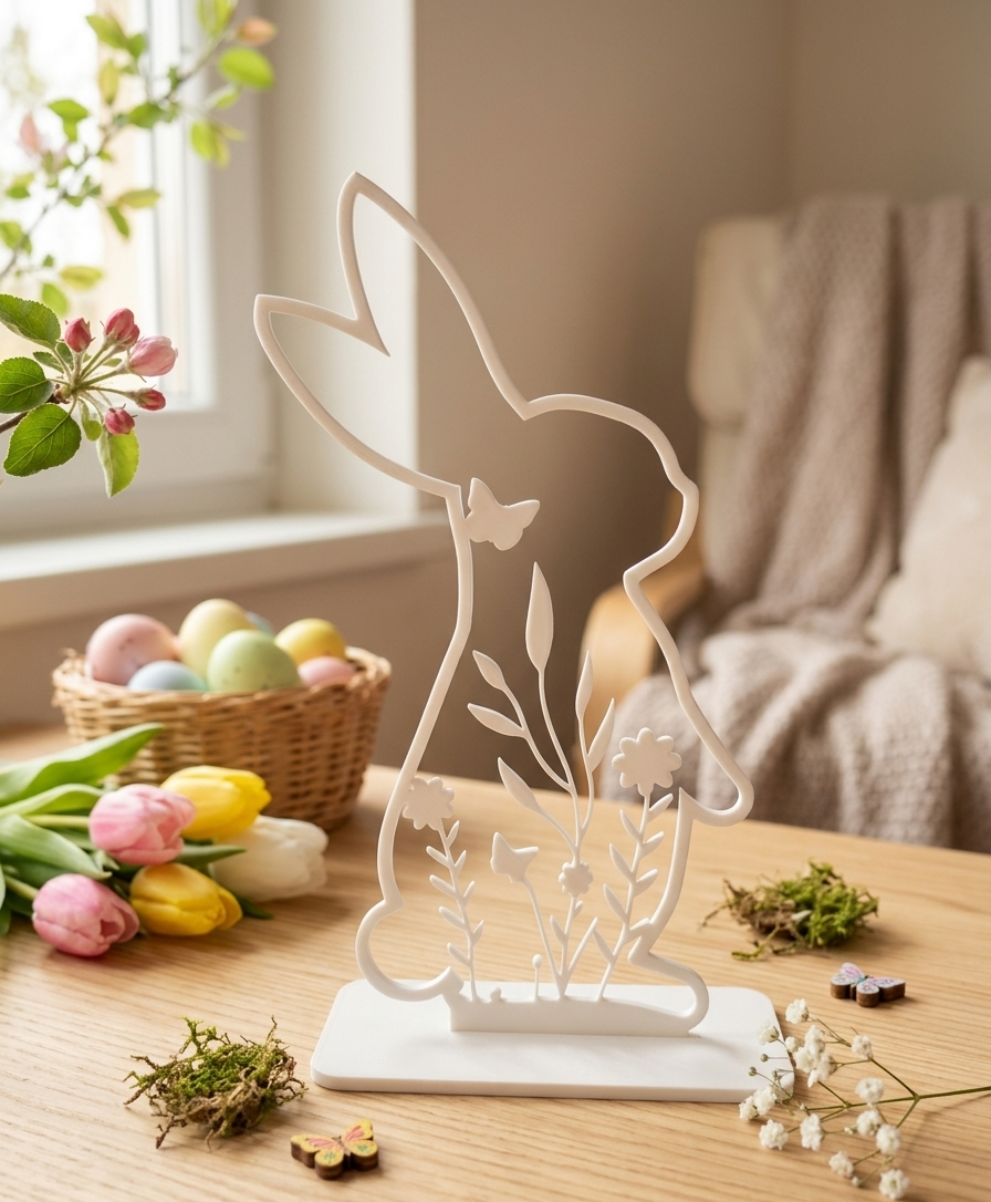 Easter bunny home decoration.