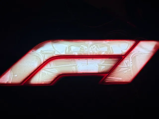 F1 Style Logo Lithophane Box (Oscar Piastri 2025)
