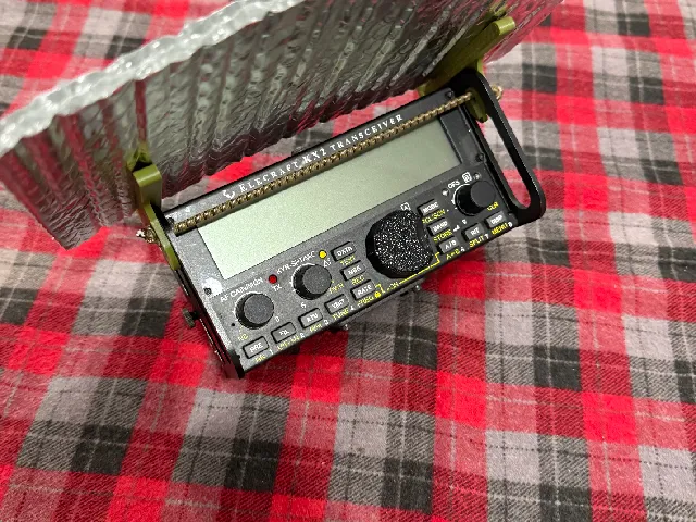 Elecraft KX2 and KX3 sun shield
