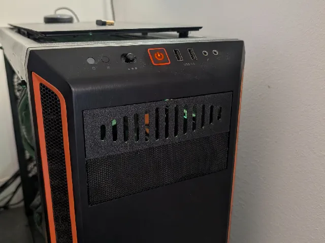 Minimalist Front Panel for Be Quiet Pure Base 600