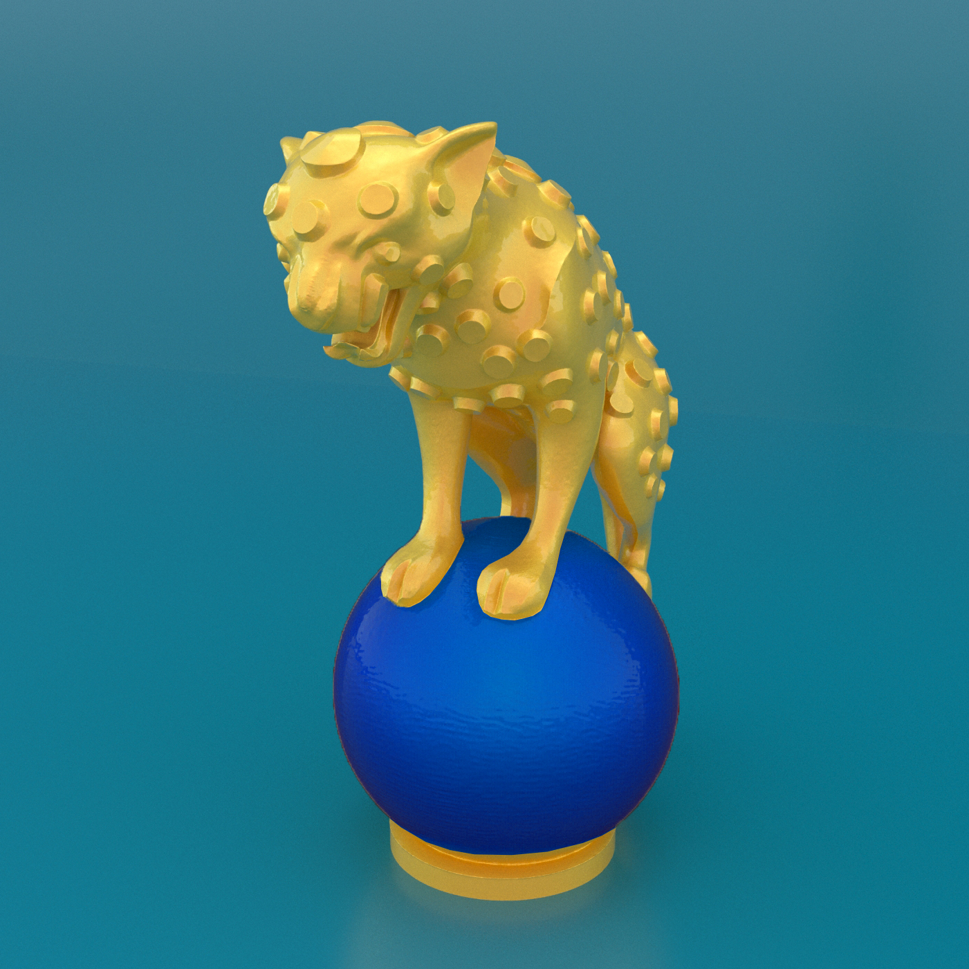 Cayo Perico GTA V Leopard 3D print