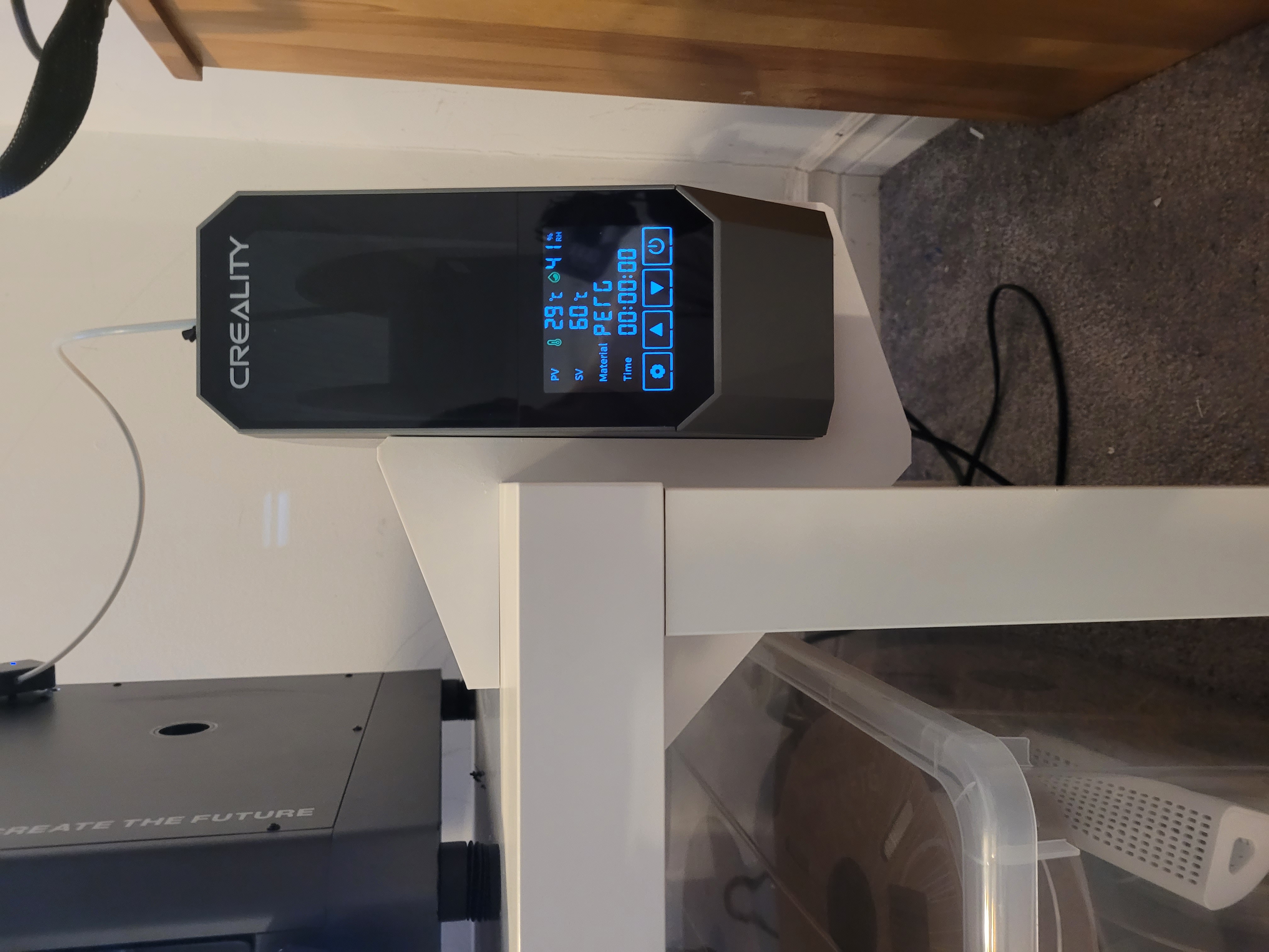 space pi holder for 5cm thick IKEA LACK table extra strong 300g