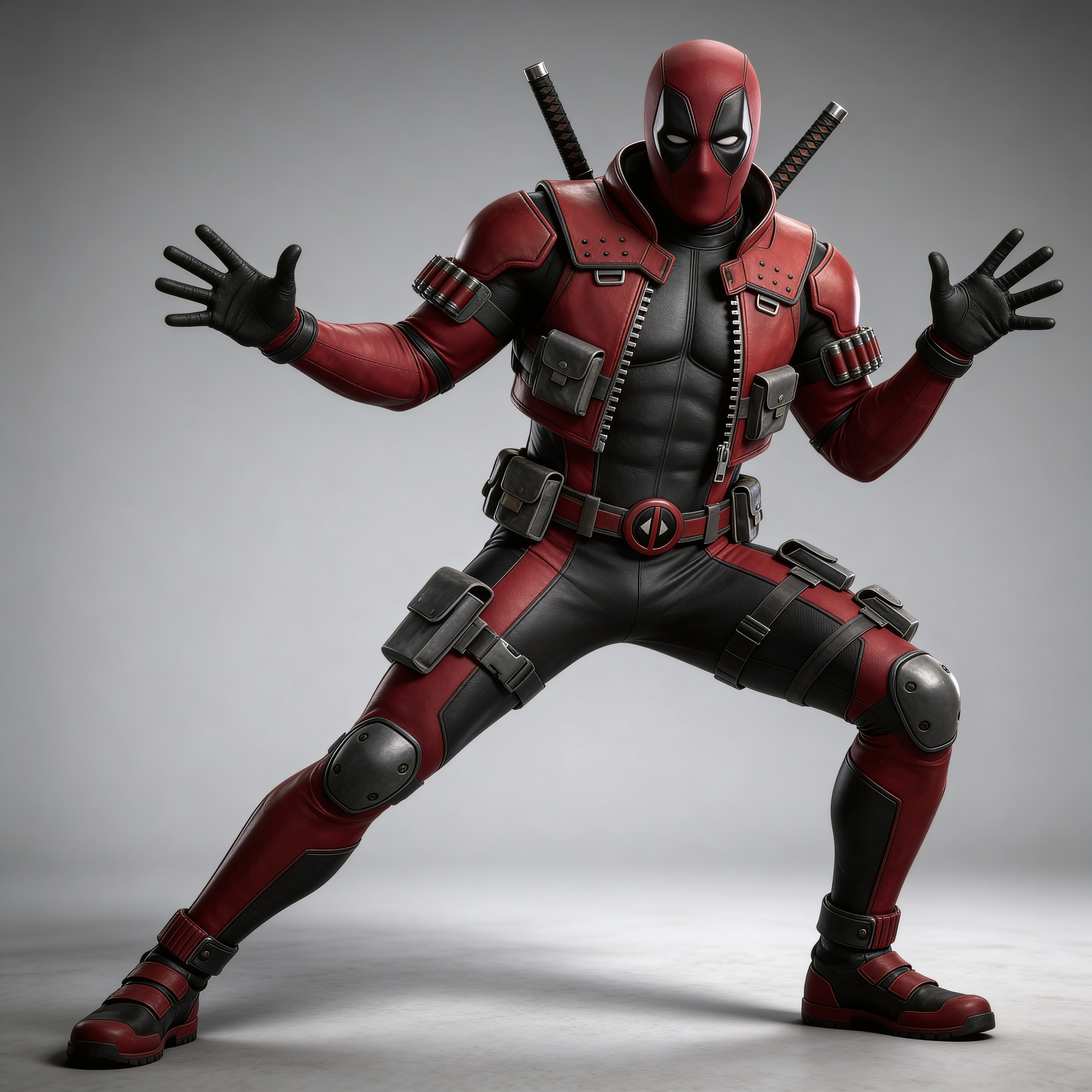 Deadpool 1 with Katanas