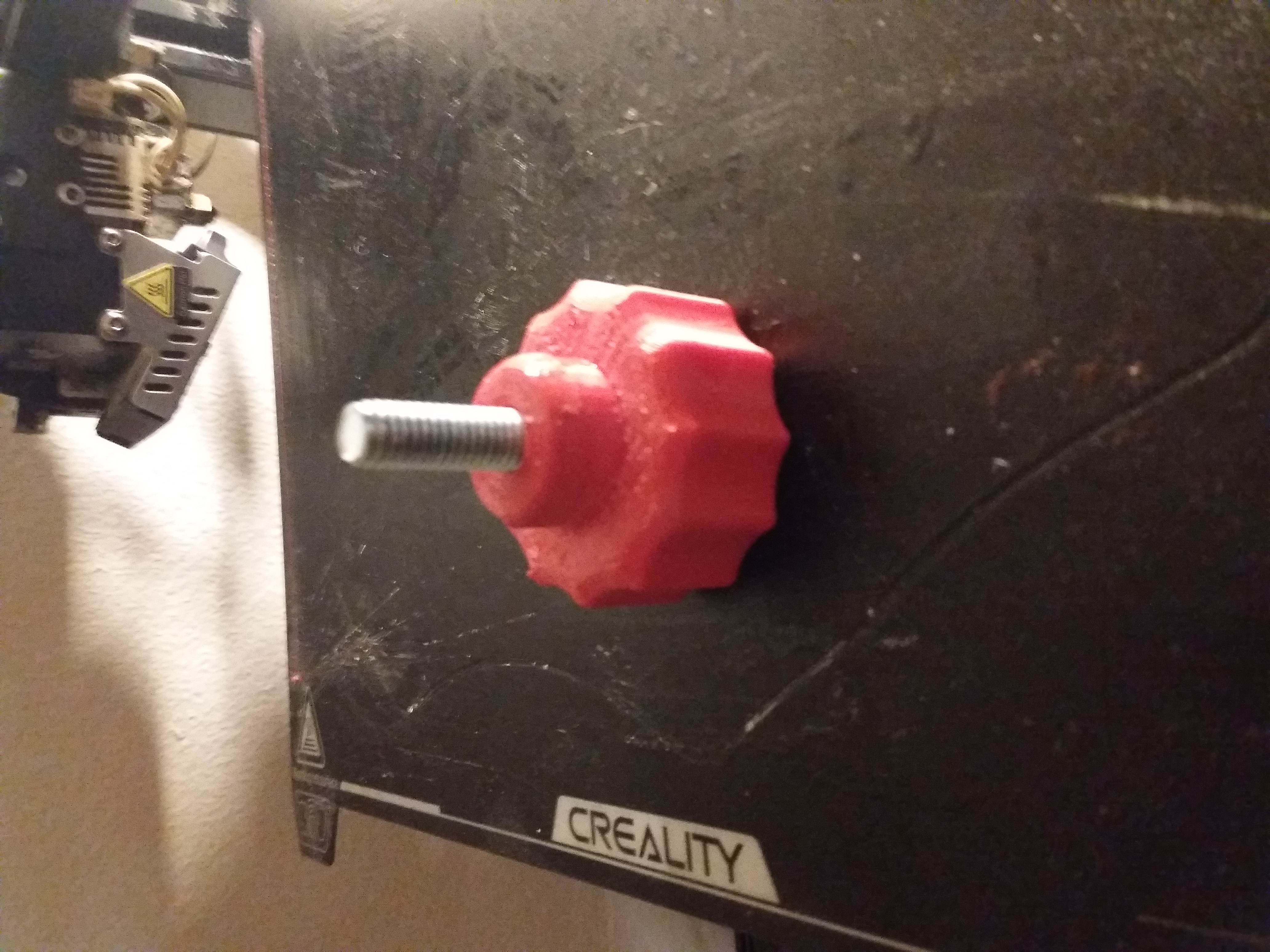 Schraube für Fliesenschneidemaschine - Screw for tile cutting machine