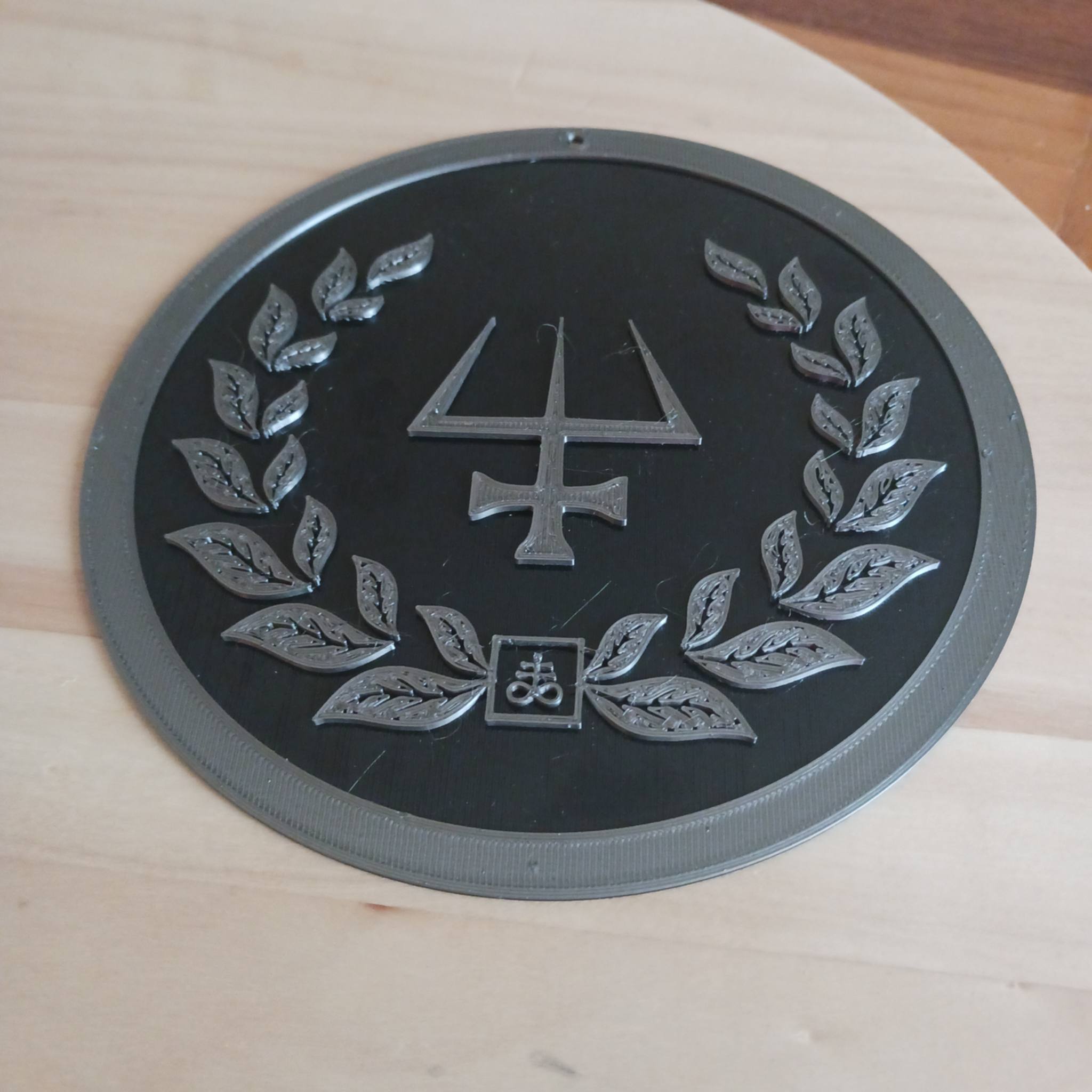The Seal of The Infernal Trident - Wall Plate