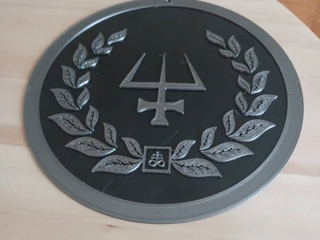 The Seal of The Infernal Trident - Wall Plate