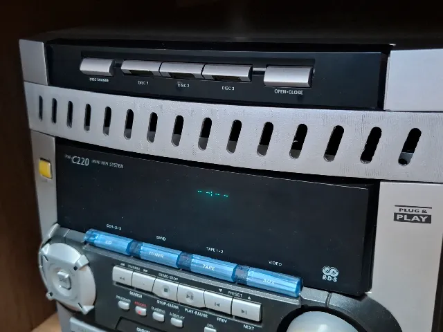 Philips PW-C220 Disk Changer Delete Panel