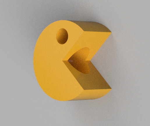 Packman bead