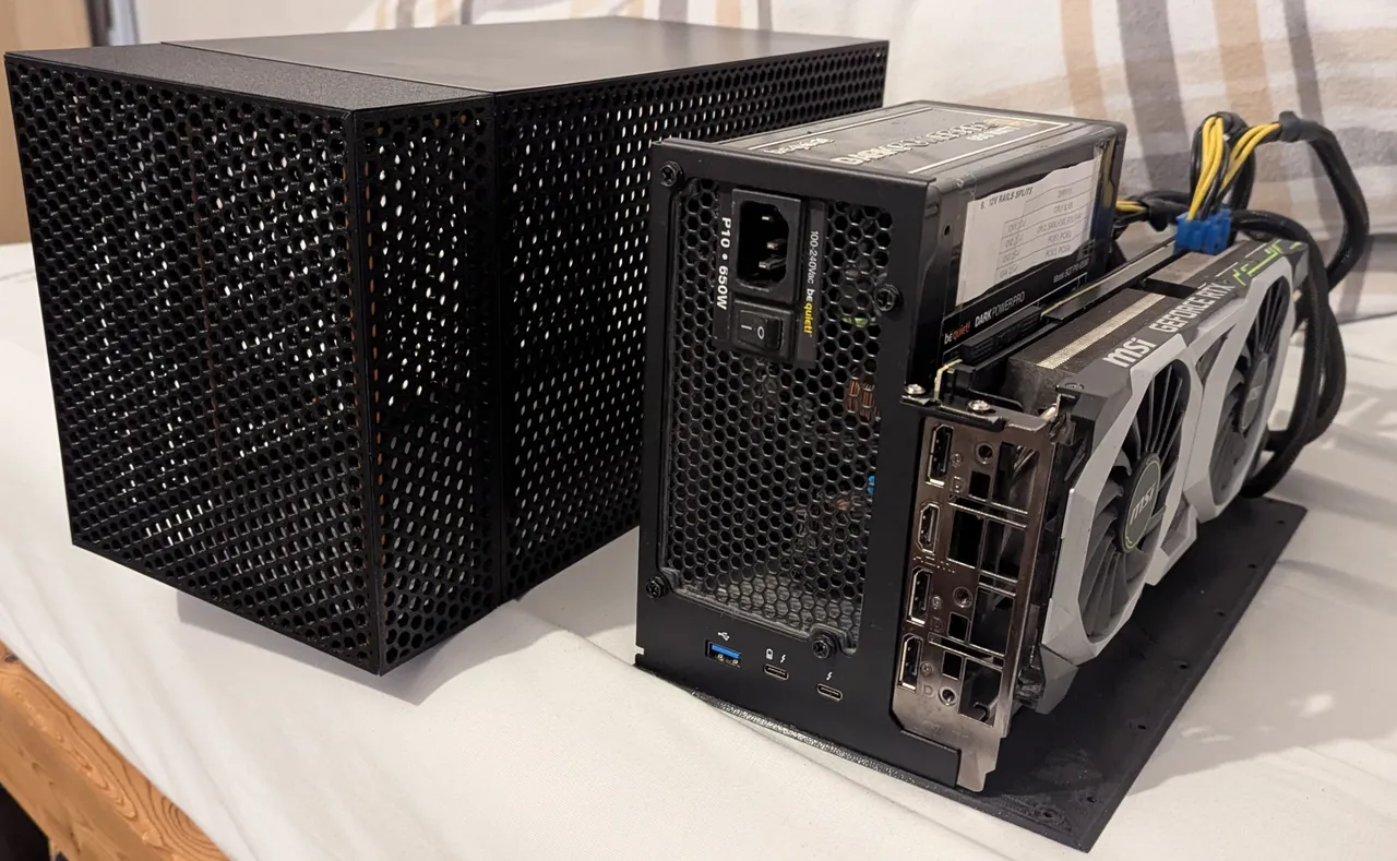 TH3P4G3 eGPU case enclosure by Markus | Download free STL model