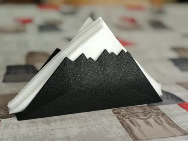 Decorative napkin holder