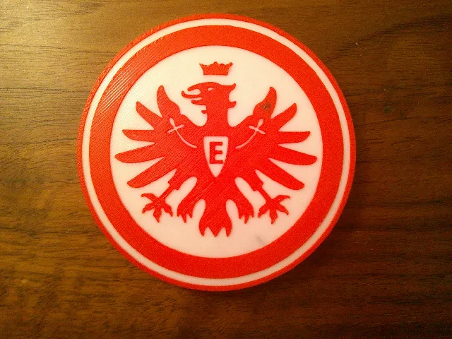 Eintracht Frankfurt Logo Coaster or Plaque