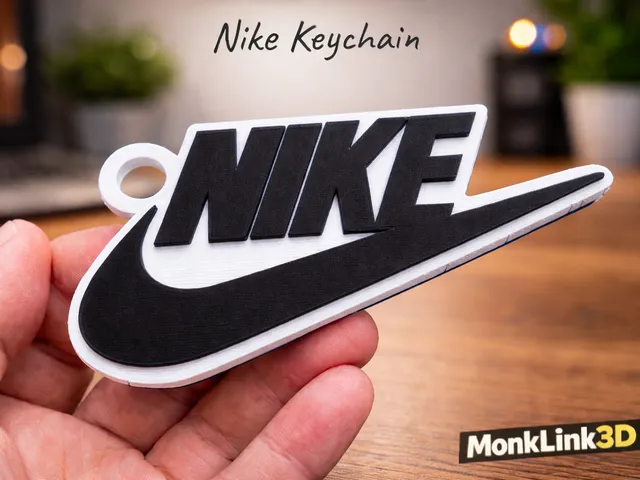 NIKE Logo Keychain