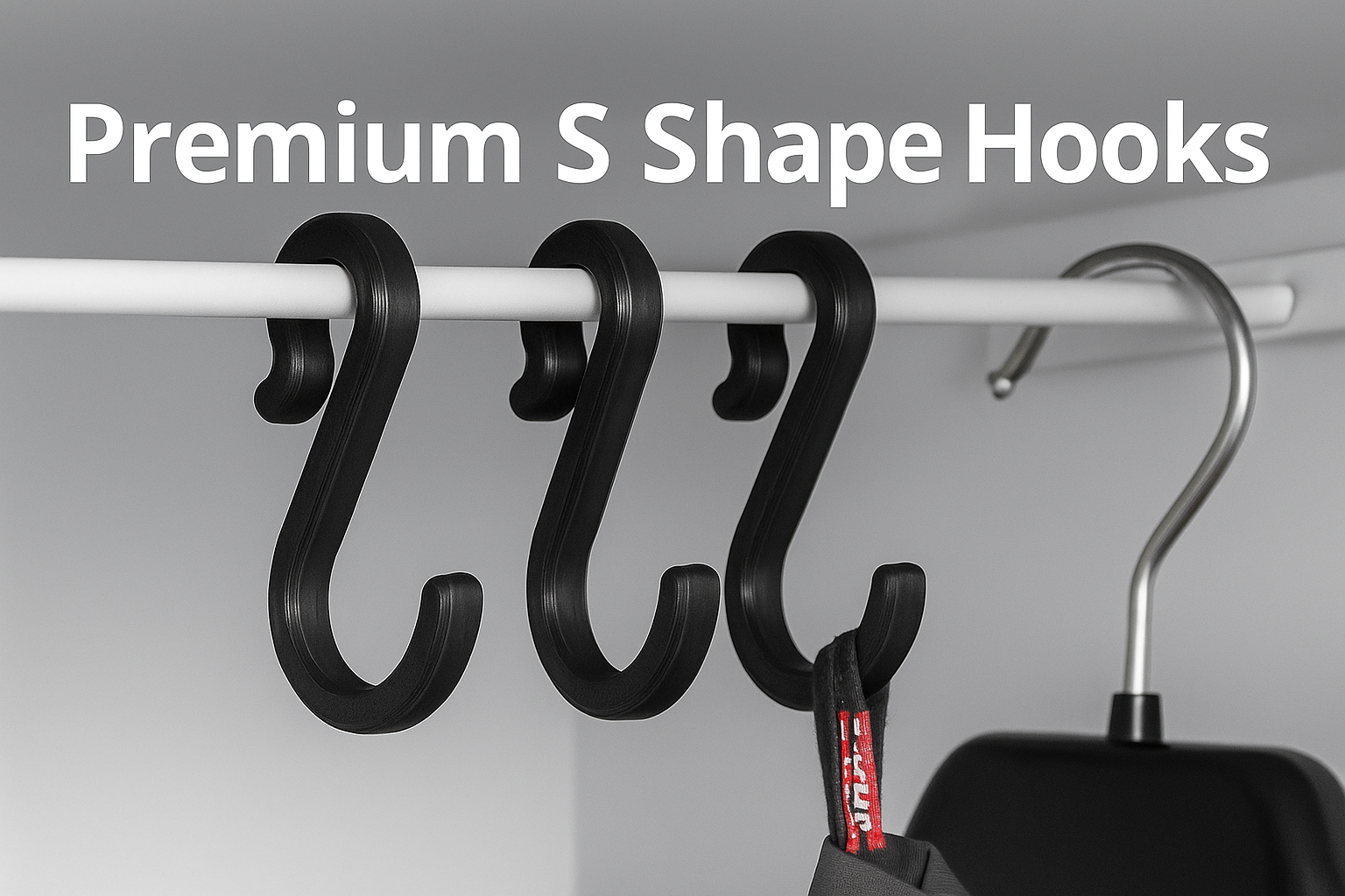 Premium S-shaped hooks for the locker
