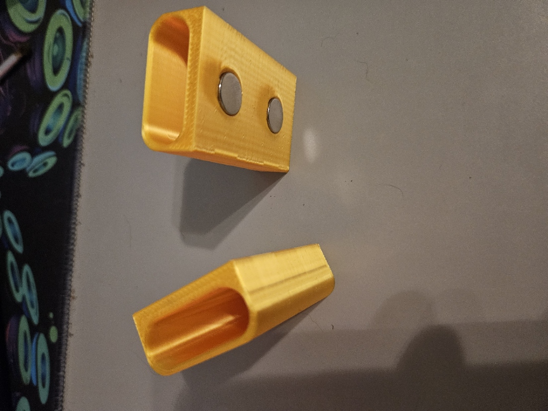 Samsung remote holder with magnets