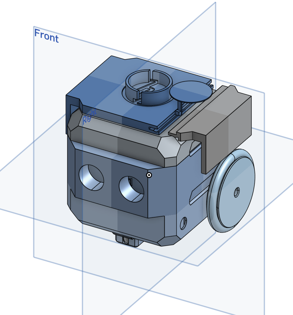 HP Otto Robot Modular Attachment Model Base 3D model