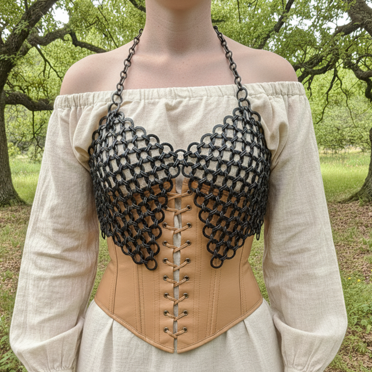 Japanese 8in2 Chainmail Lingerie Top