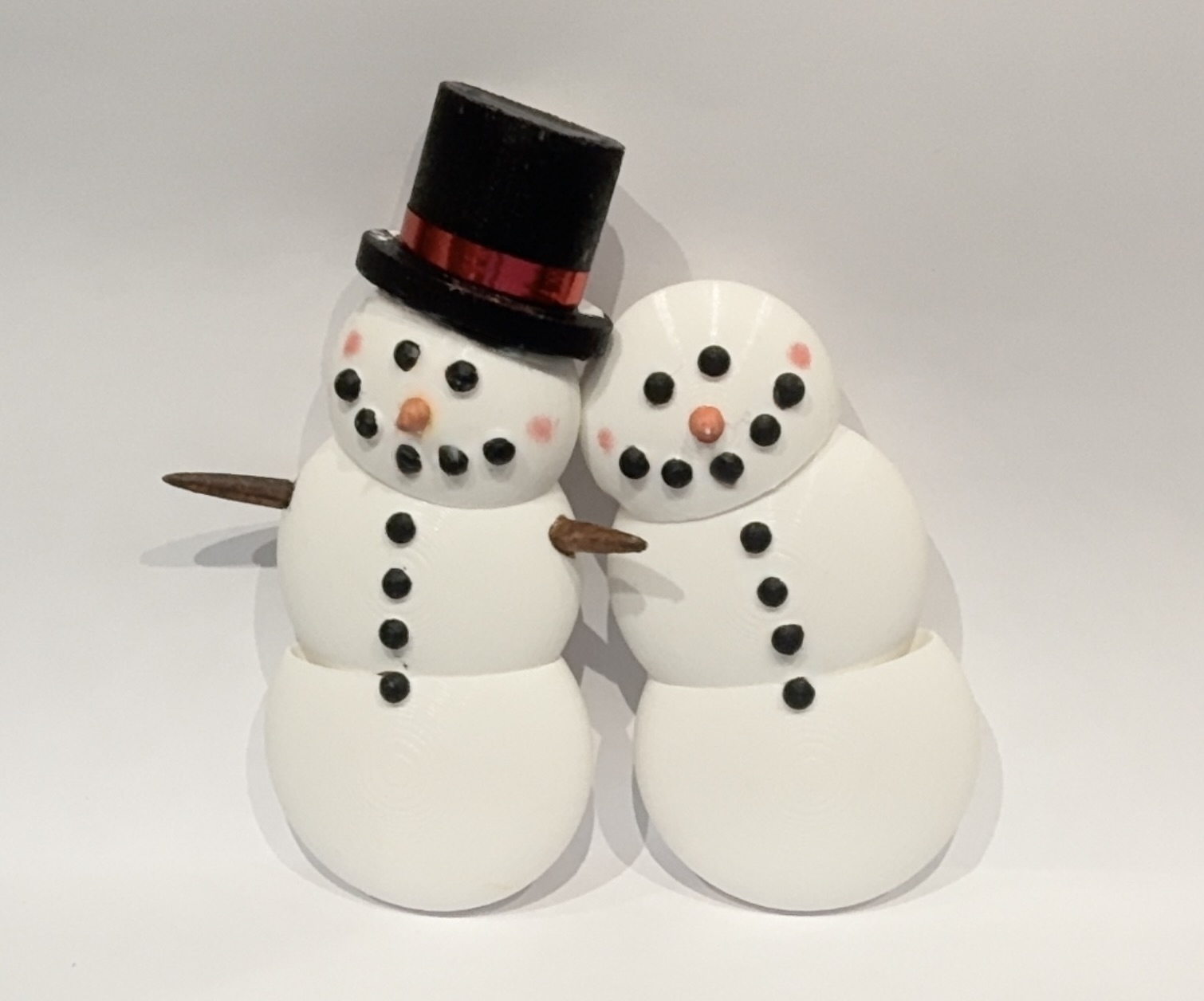 Articulated Cute Christmas Snowman