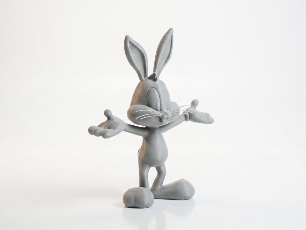 Bugs Bunny Figurine Cartoon Character 3D Printable