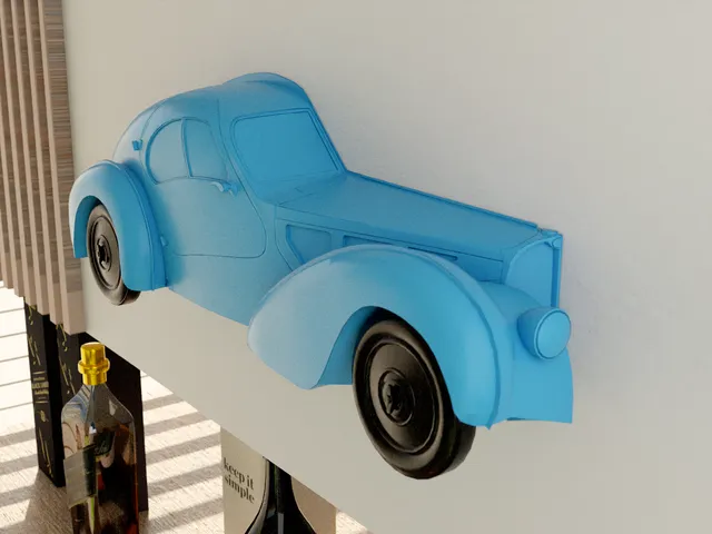 Bugatti Type 57SC Atlantic Wall-mounted