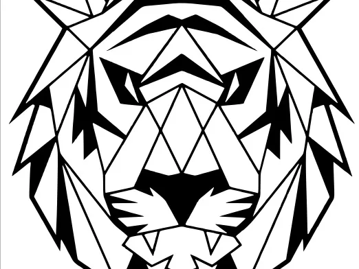 Geometric Tiger