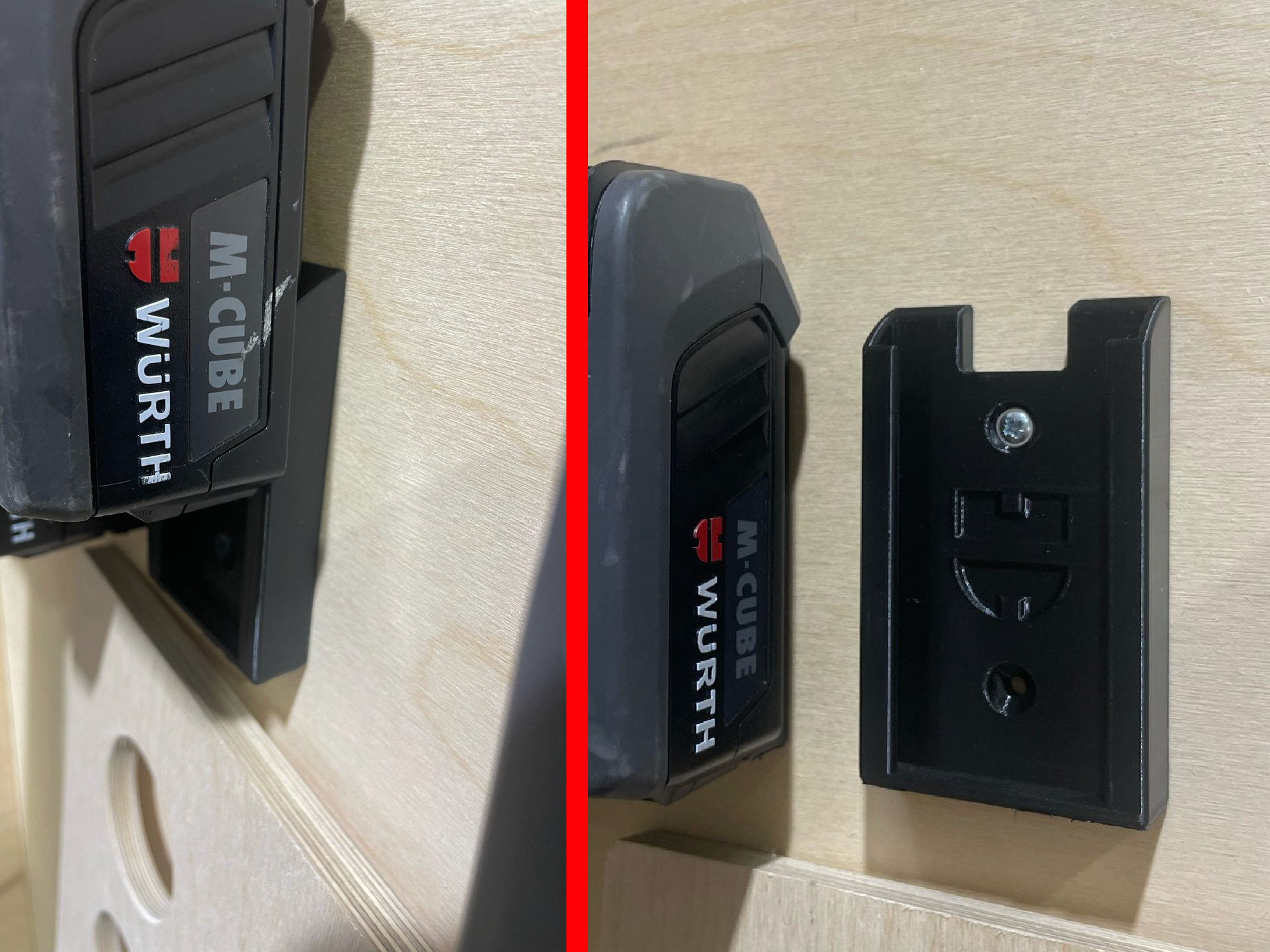 Würth M-Cube 18V Battery Holder