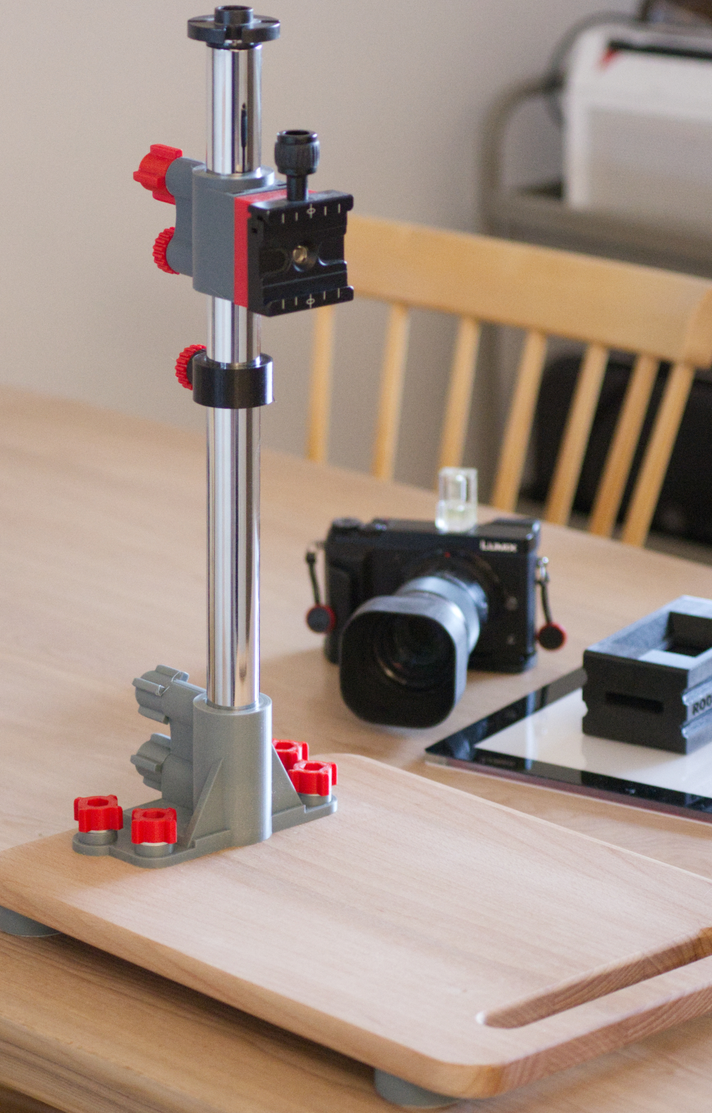 Macro/copy stand