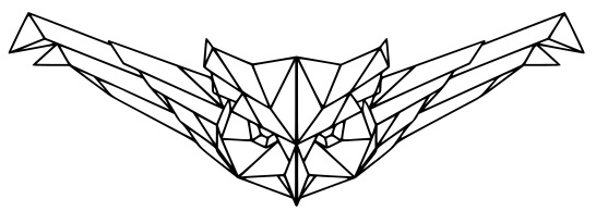 Geometric flying Owl