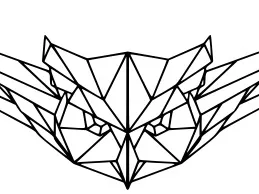 Geometric flying Owl