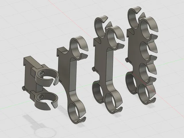 DIN Rail Wire Channels (Designed for VZBot 235 but usable on other printers)